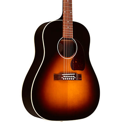 Gibson J-45 Standard 12-String Acoustic-Electric Guitar Vintage Sunburst Vintage Sunburst for sale
