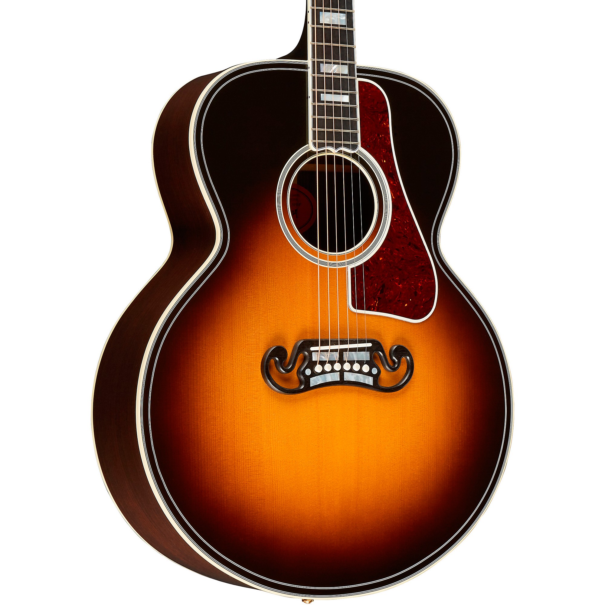 Platinum Gibson SJ-200 Western Classic Acoustic Guitar Vintage