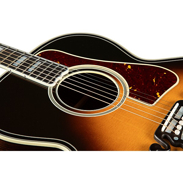 Gibson SJ-200 Western Classic Acoustic Guitar Vintage Sunburst Vintage Sunburst