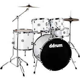 ddrum D2 5-Piece Complete Drum Kit Dark Silver Sparkle ddrum D2 5-Piece Complete Drum Kit Gloss White