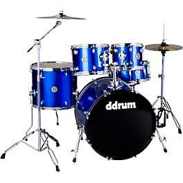 ddrum D2 5-Piece Complete Drum Kit Dark Silver Sparkle ddrum D2 5-Piece Complete Drum Kit Cobalt Blue