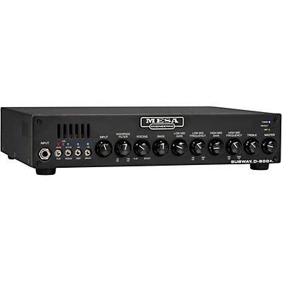 Mesa/Boogie Subway D-800+ Lightweight Solid State Bass Head Black for sale