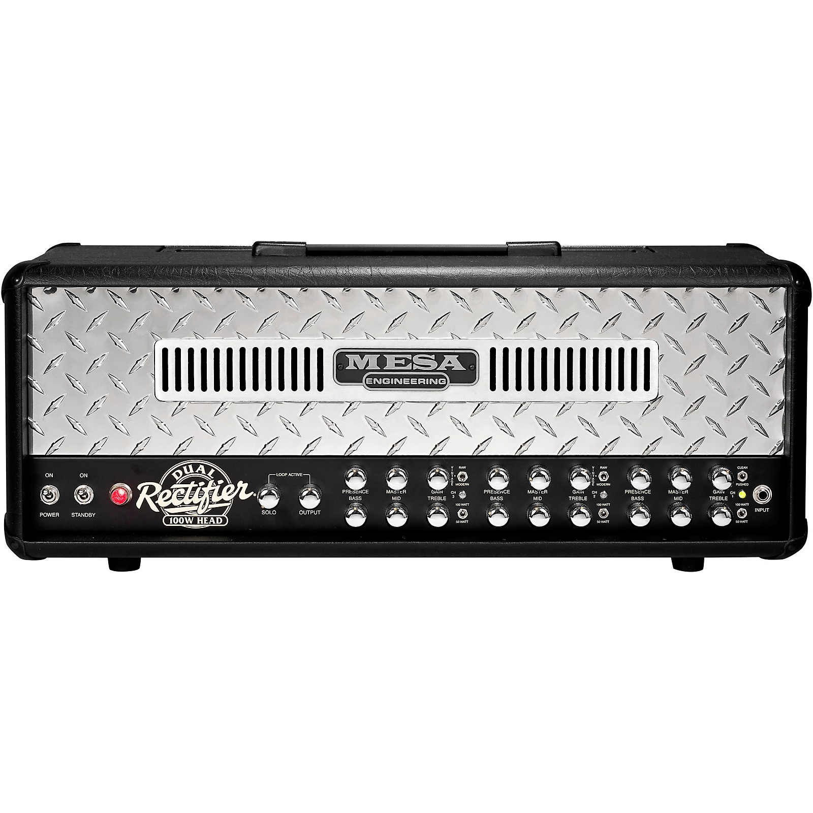 MESA/Boogie Dual Rectifier 100W Tube Guitar Amp Head Black 