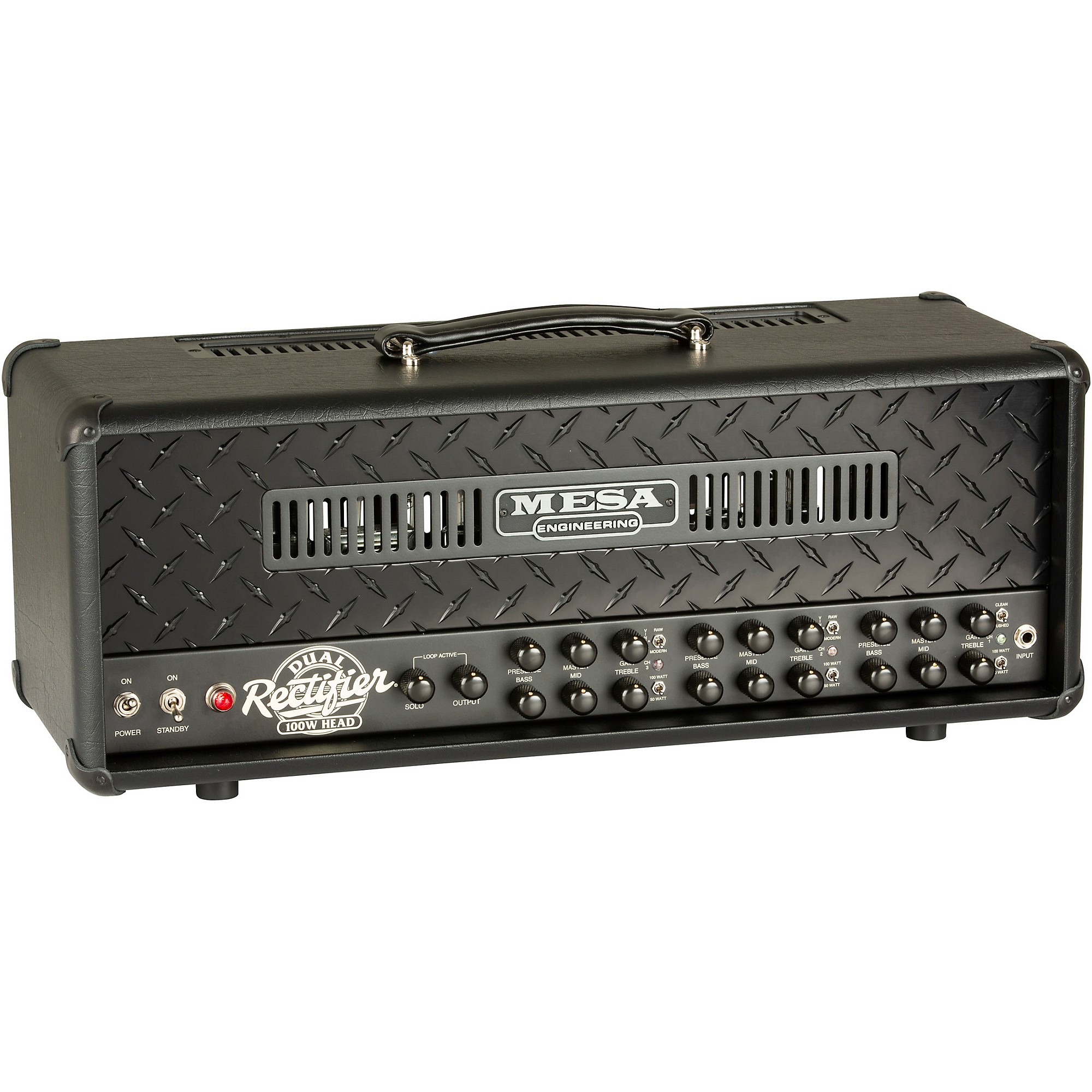 MESA/Boogie Dual Rectifier 100W Tube Guitar Amp Head Black Taurus