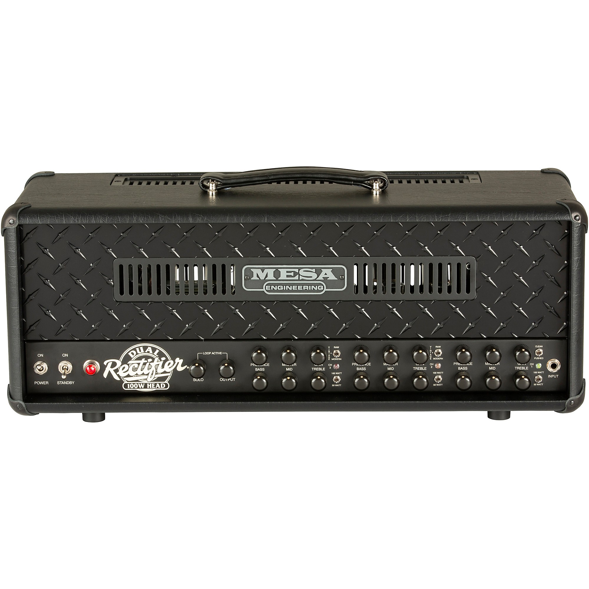 MESA/Boogie Dual Rectifier 100W Tube Guitar Amp Head Black Taurus