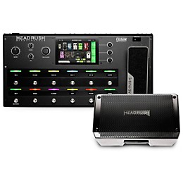 HeadRush Pedalboard Multi-Effects Processor and FRFR-108 2,000W 1x8 Powered Speaker Cabinet