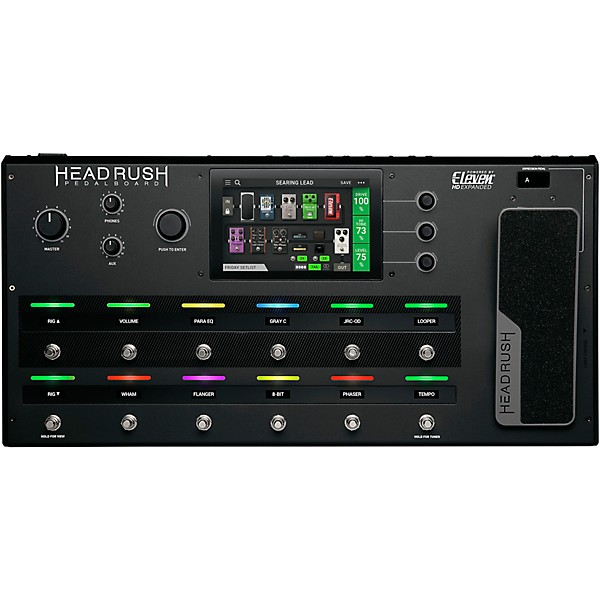 HeadRush Pedalboard Multi-Effects Processor and FRFR-108 2,000W 1x8 Powered Speaker Cabinet