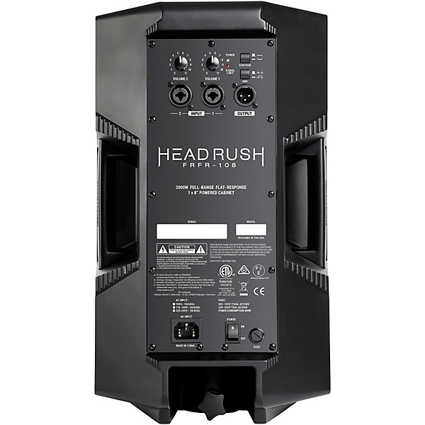 HeadRush Pedalboard Multi-Effects Processor and FRFR-108 2,000W 1x8 Powered Speaker Cabinet