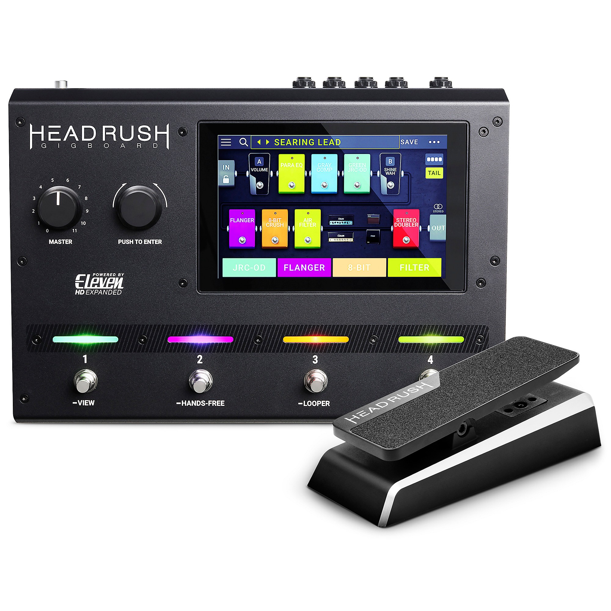 HeadRush Gigboard Multi-Effects Processor Pedal and Expression Pedal