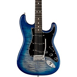 Fender American Ultra Stratocaster Ebony Fingerboard Limited-Edition Electric Guitar Denim
