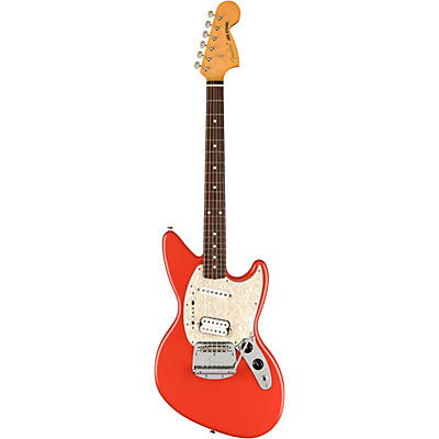 Fender Kurt Cobain Jag-Stang Rosewood Fingerboard Electric Guitar Fiesta Red for sale