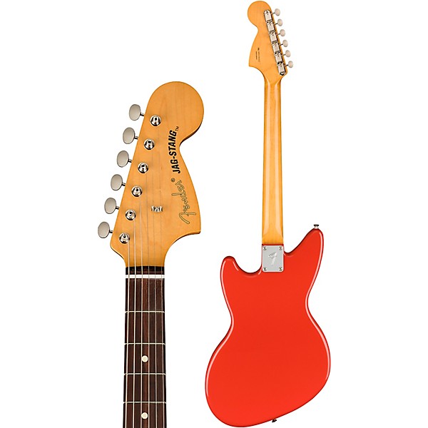 Fender Kurt Cobain Jag-Stang Rosewood Fingerboard Electric Guitar Fiesta Red