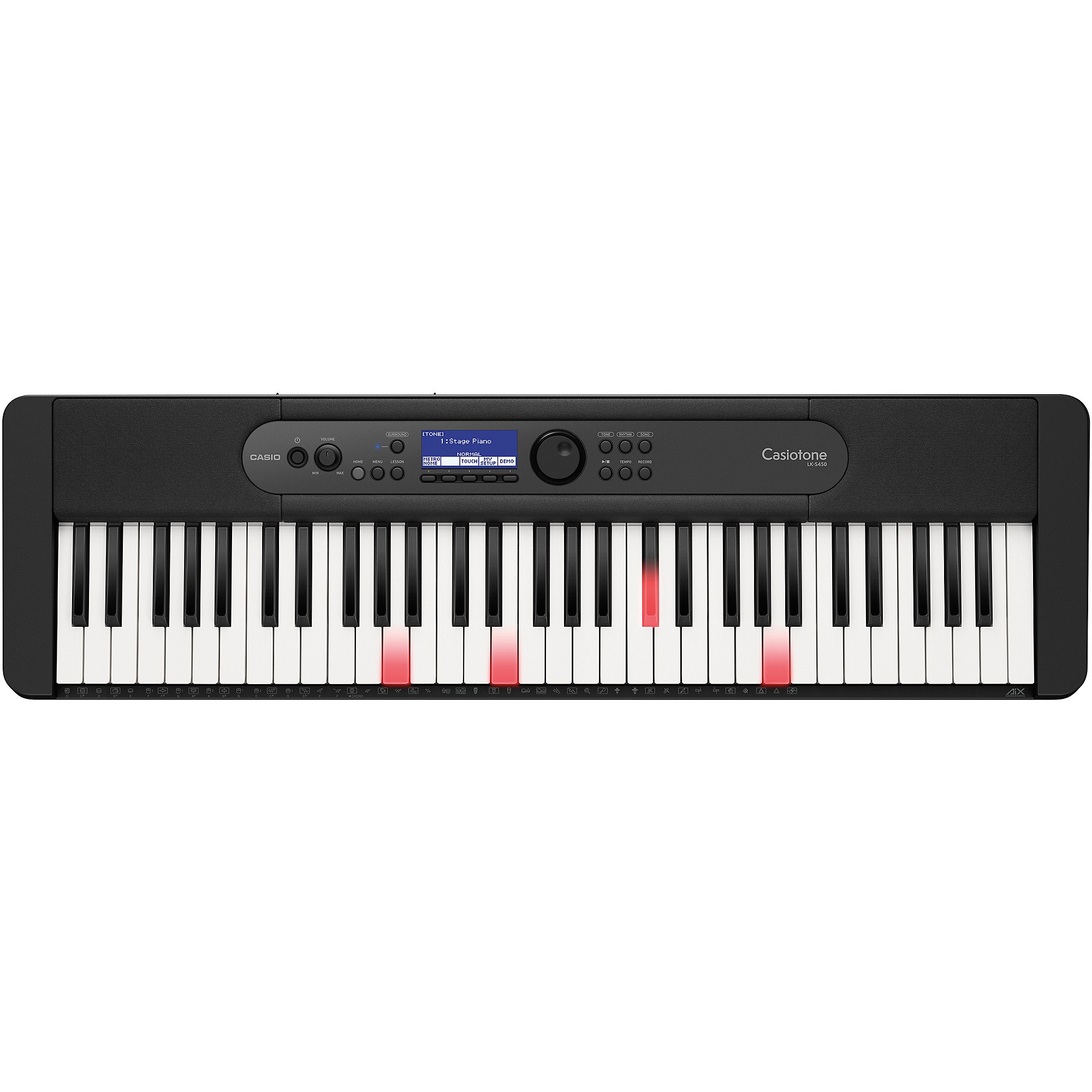 Casio Casiotone LK-S450 61-Key Portable Keyboard | Guitar Center