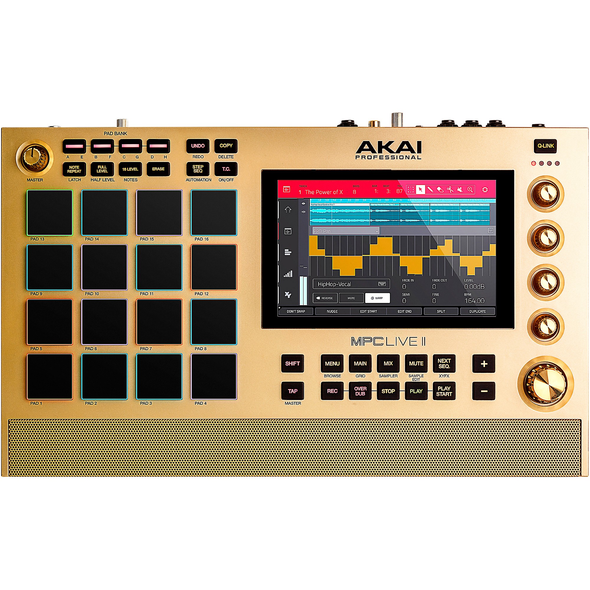 Akai Professional MPC Live II Controller Gold