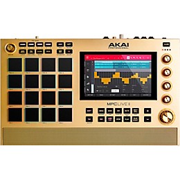 Open Box Akai Professional MPC Live II Controller Gold Level 1