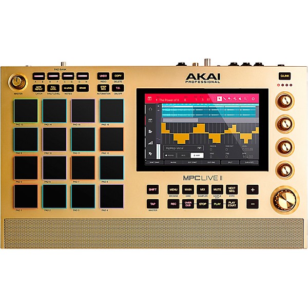 Open Box Akai Professional MPC Live II Controller Gold Level 1
