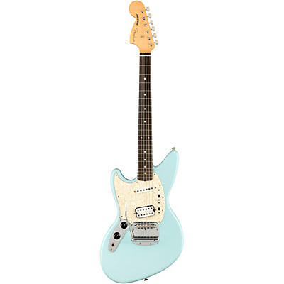 Fender Kurt Cobain Jag-Stang Rosewood Fingerboard Left-Handed Electric Guitar Sonic Blue for sale
