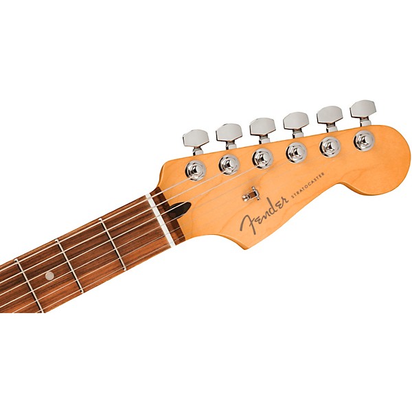 Fender Player Plus Stratocaster Pau Ferro Fingerboard Electric Guitar Aged Candy Apple Red