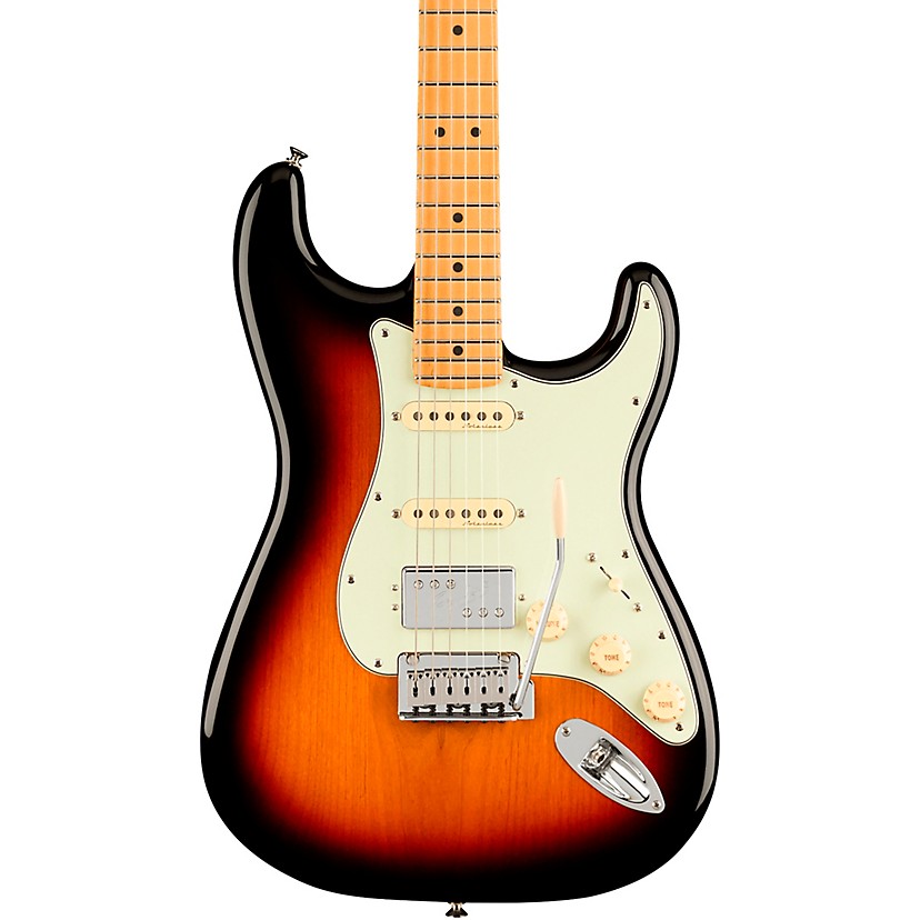 Fender(r) Player Plus Stratocaster HSS Maple Fingerboard in 3-Color Sunburst