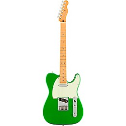 Open Box Fender Player Plus Telecaster Maple Fingerboard Electric Guitar Level 2 Cosmic Jade 194744470400