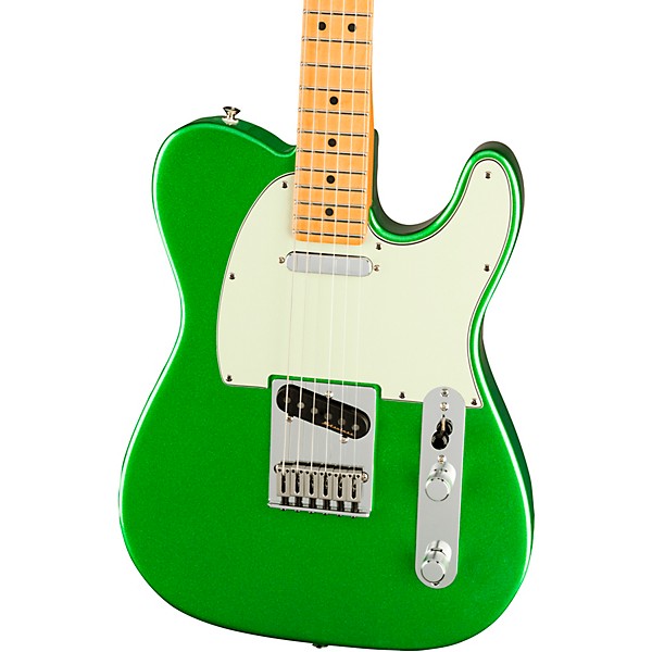 Fender Player Plus Telecaster Maple Fingerboard Electric Guitar Cosmic Jade