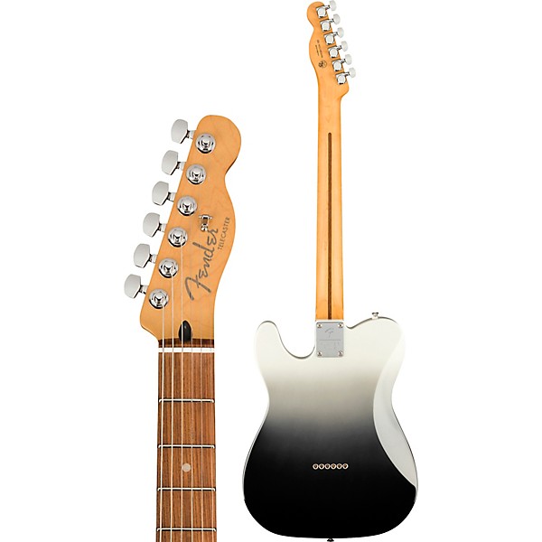 Fender Player Plus Telecaster Pau Ferro Fingerboard Electric Guitar Silver Smoke