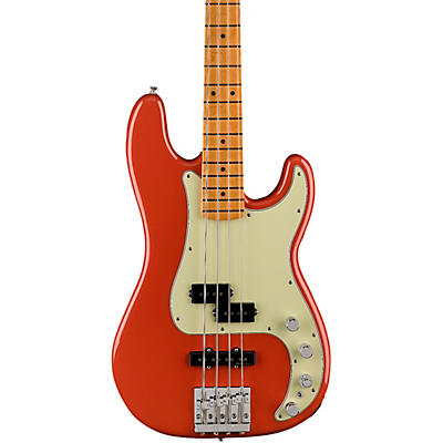 Fender Player Plus Active Precision Bass Maple Fingerboard Fiesta Red for sale