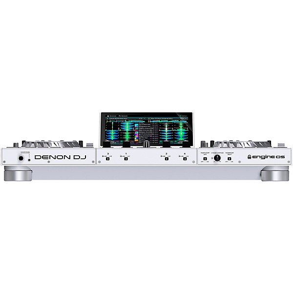 Denon DJ Prime 4 Professional 4-Channel DJ Controller (White)