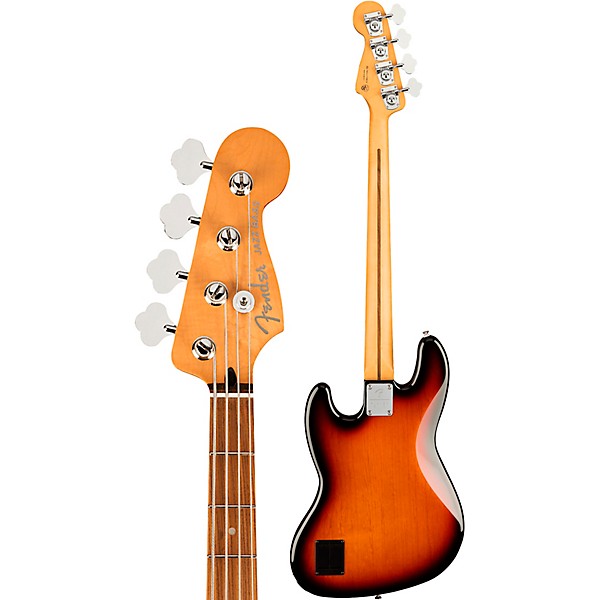Open Box Fender Player Plus Active Jazz Bass Pau Ferro Fingerboard Level 2 3-Color Sunburst 194744753015