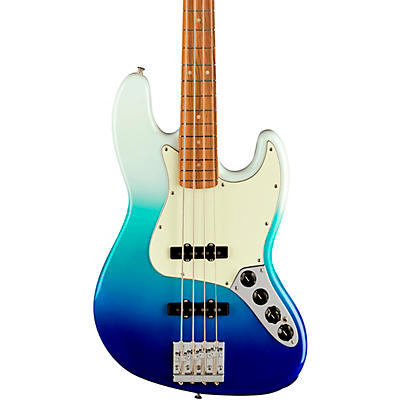 Fender Player Plus Active Jazz Bass Pau Ferro Fingerboard Belair Blue for sale
