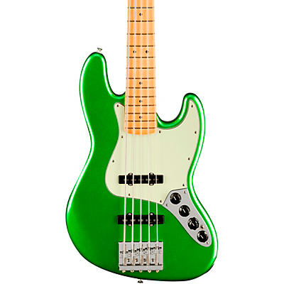 Fender Player Plus Jazz Bass V Maple Fingerboard Cosmic Jade for sale