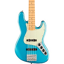 Open Box Fender Player Plus Jazz Bass V Maple Fingerboard Level 2 Opal Spark 194744658389