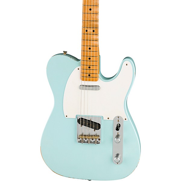 Fender Vintera Limited-Edition '50s Telecaster Road Worn Maple Fingerboard Electric Guitar Sonic Blue