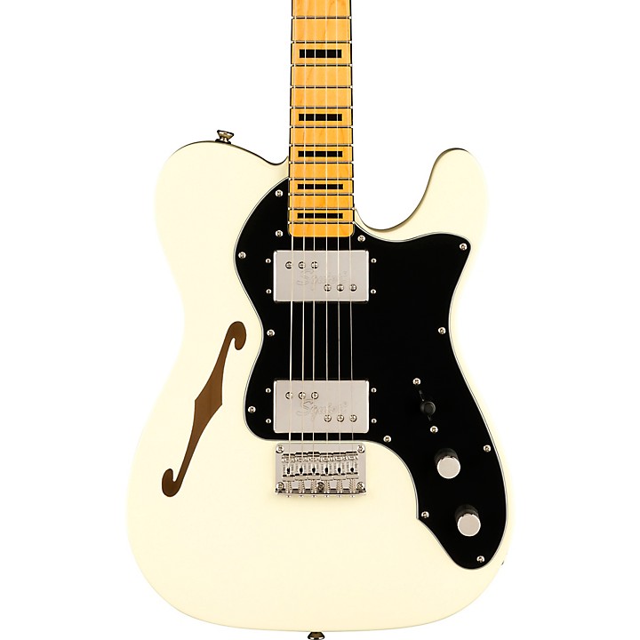 Squier Classic Vibe '70s Telecaster Thinline Limited-Edition Electric  Guitar Olympic White