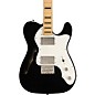 Squier Classic Vibe '70s Telecaster Thinline Limited-Edition Electric Guitar Black thumbnail