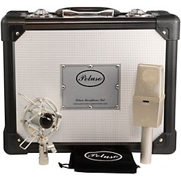 Peluso Microphone Lab P-414 Solid State Large Diaphragm Multi Pattern Condenser Microphone Kit Nickel