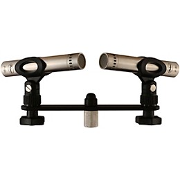 Peluso Microphone Lab P-84 SK Stereo Kit with Two Solid State Small Diaphragm Condenser Microphones Nickel