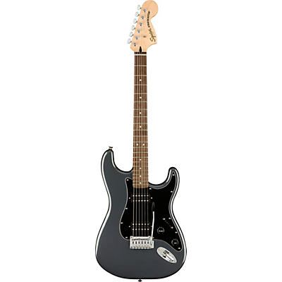 Squier Affinity Series Stratocaster Hh Electric Guitar Charcoal Frost Metallic for sale