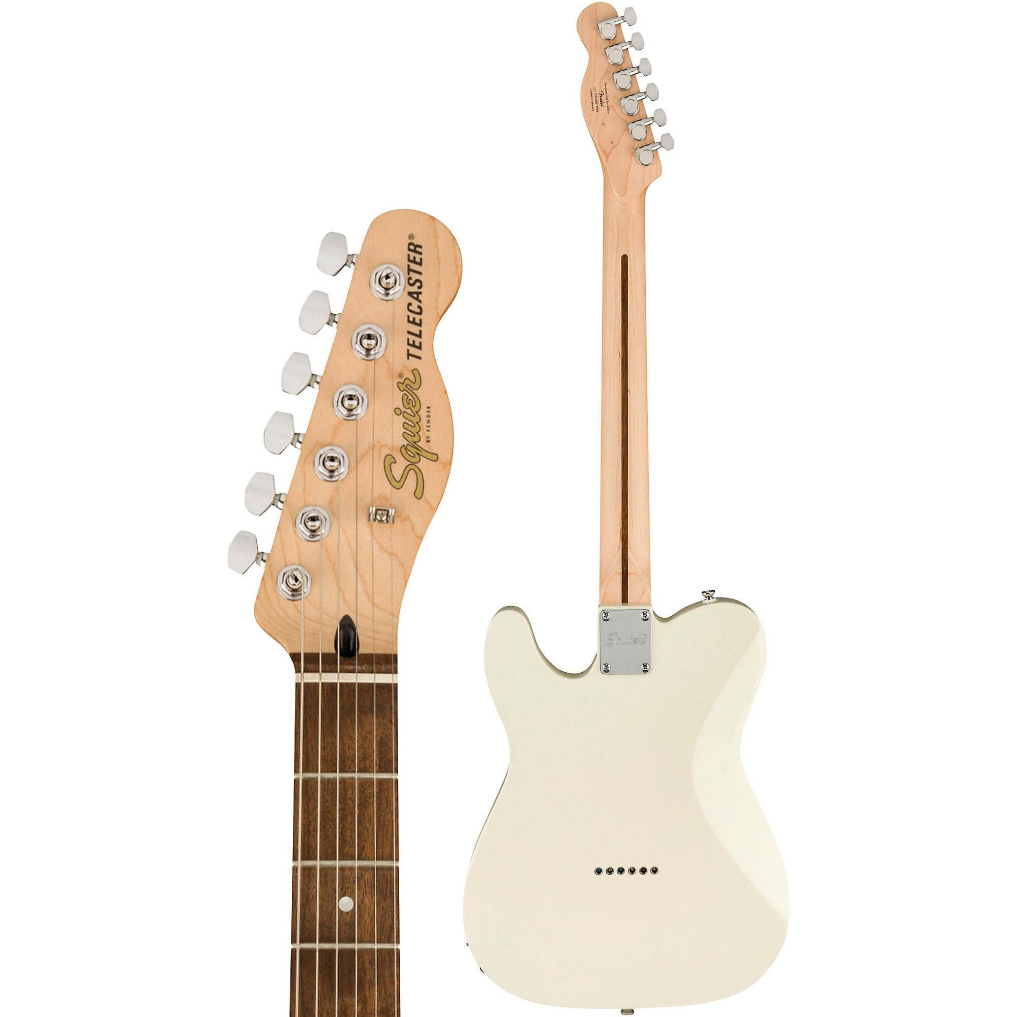 6571】 Squier Telecaster affinity White-