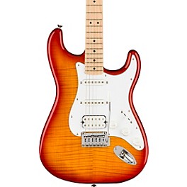 Squier Affinity Series Strat... Squier Affinity Series Stratocaster FMT HSS Maple Fingerboard Electric Guitar Sienna Sunburst