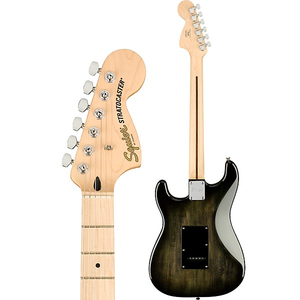 Squier Affinity Series Stratocaster FMT HSS Maple Fingerboard Electric Guitar Black Burst