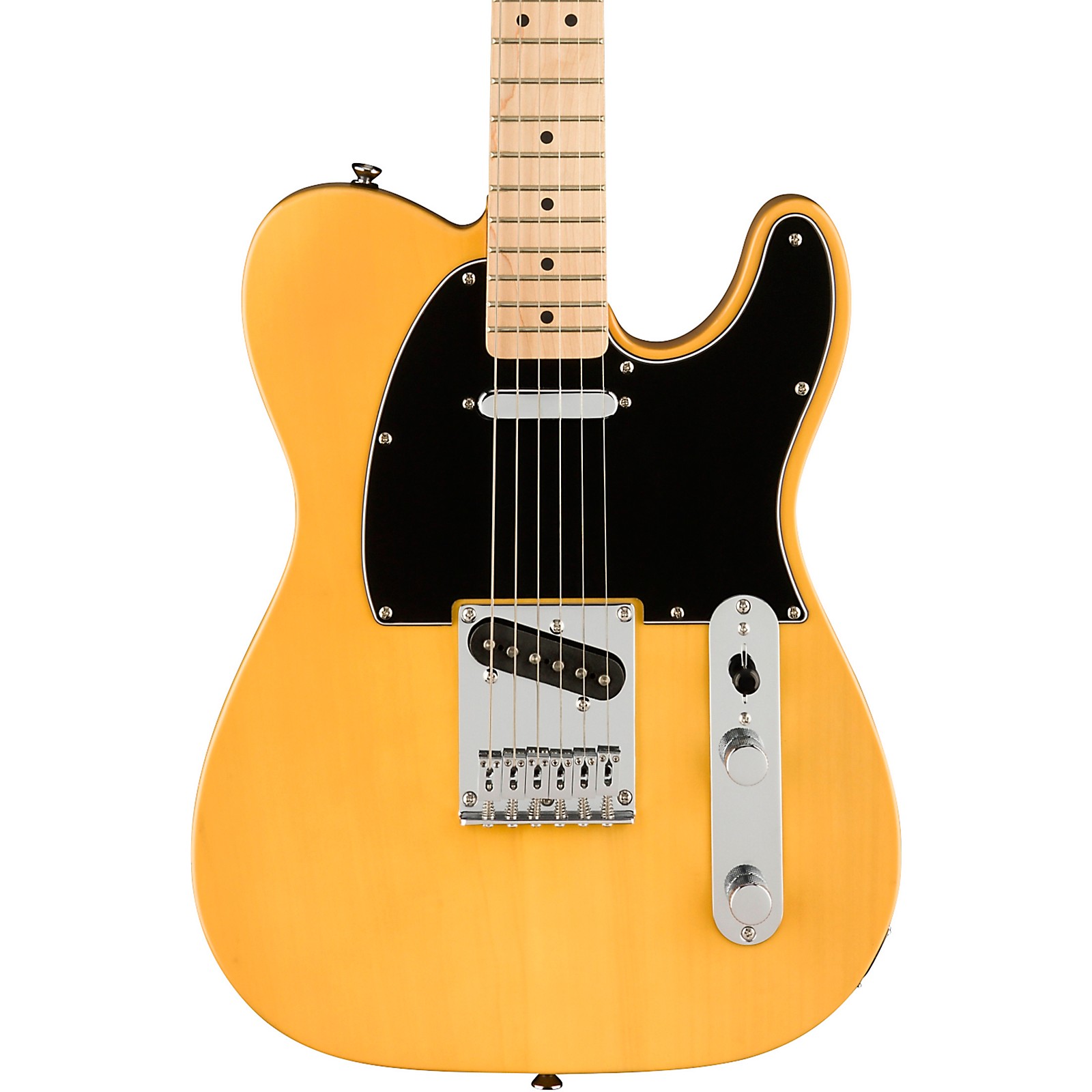 Squier Affinity Series Telecaster Maple Fingerboard Electric Guitar  Butterscotch Blonde | Guitar Center