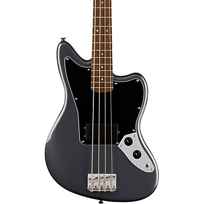 Squier Affinity Series Jaguar Bass H Charcoal Frost Metallic for sale