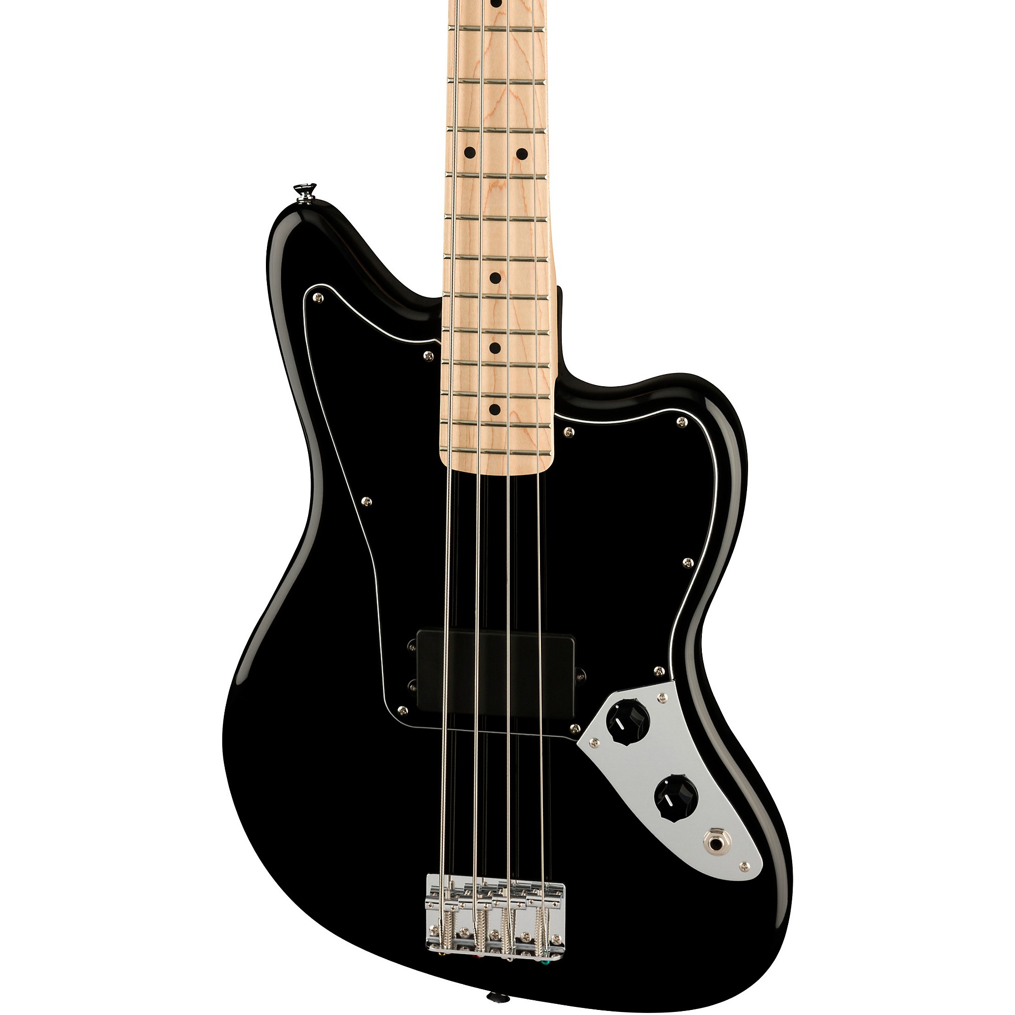 Squier Affinity Series Jaguar Bass H Maple Fingerboard Black | Guitar Center