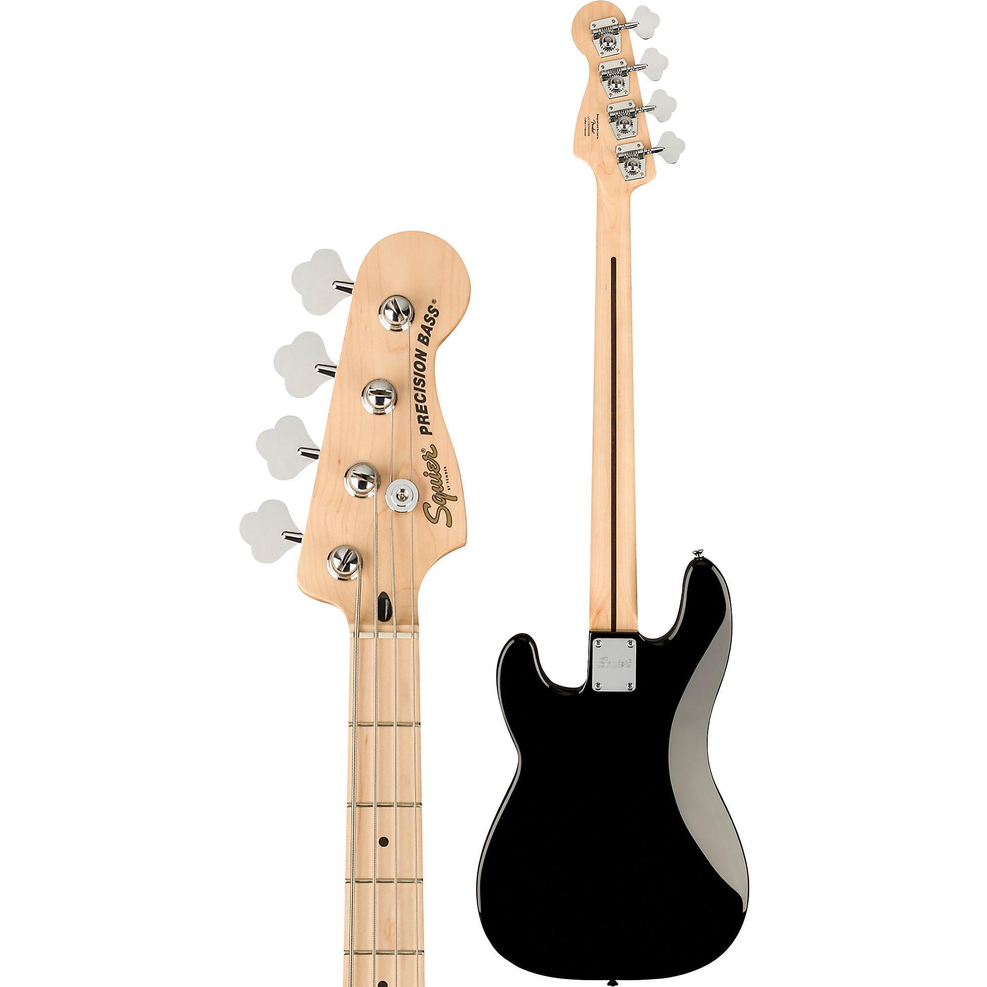 Squier Affinity Series Precision Bass PJ Maple Fingerboard Black 