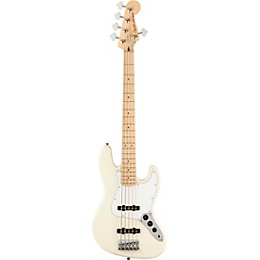 Squier Affinity Series Jazz Bass V Maple Fingerboard Olympic White