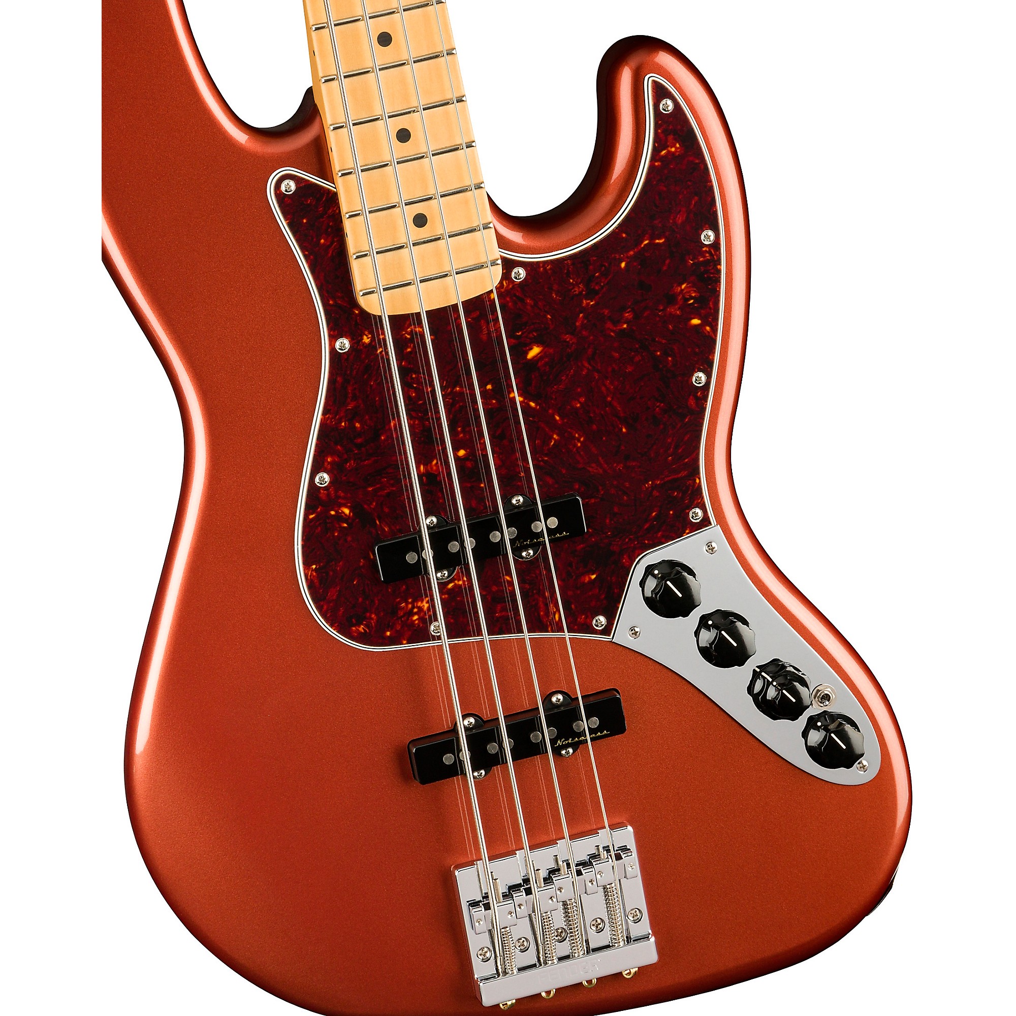 Fender Player Plus Active Jazz Bass Maple Fingerboard Aged Candy Apple Red