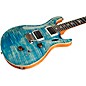 PRS Wood Library Custom 24 10-Top with Pattern Thin Neck and Ebony Fretboard Faded Blue Jean