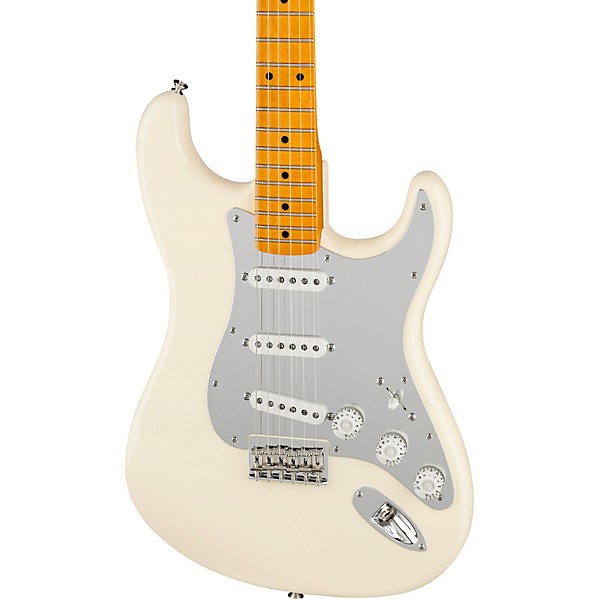 Fender Nile Rodgers Hitmaker Stratocaster Maple Fingerboard Electric Guitar Olympic White