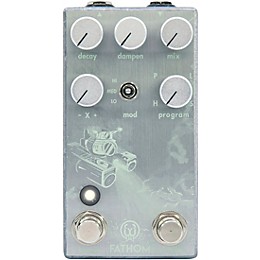 Walrus Audio Fathom Multi-Function Reverb Effects Pedal Platinum